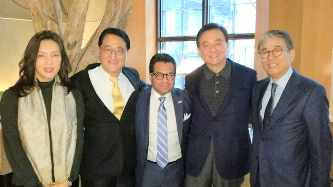 WEI leadership with global partners and executives